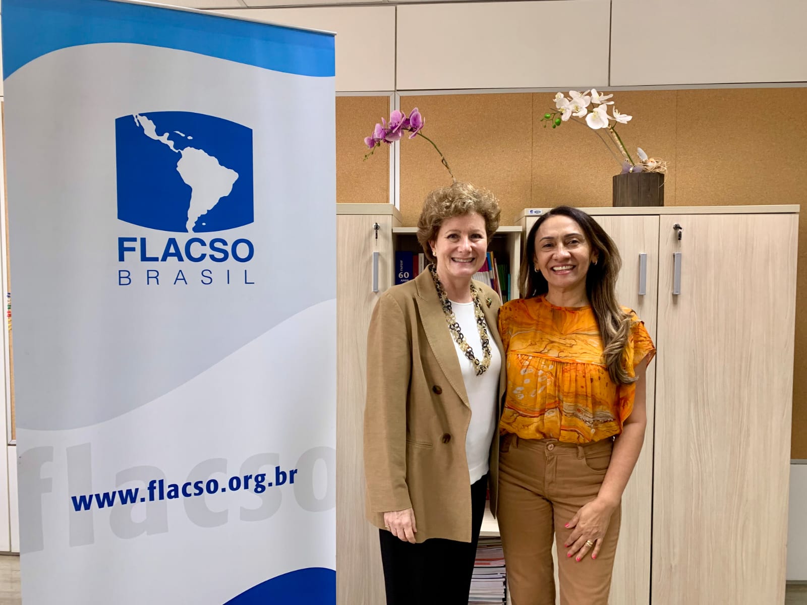 Secretaria General visita la Sede Académica de FLACSO Brasil