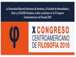 X Congreso Centroamericano de Filosofía 2016
