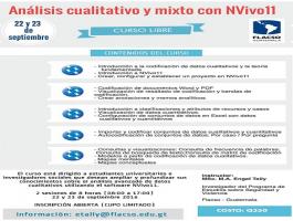 Curso de análisis cualitativo y mixto con NVivo11