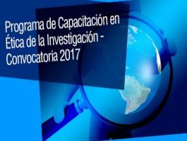 Programa de Capacitación en Ética de la Investigación – 2017