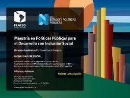 Maestría Políticas Públicas para el desarrollo con inclusión social (Modalidad Presencial)
