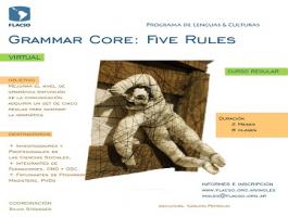 Grammar Core: The Five-Rule Method