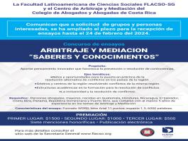 Concurso de ensayos "Arbitraje y Mediación: Saberes y Conocimientos"