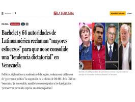 Secretaria General de FLACSO firma junto a 64 autoridades de Latinoamérica declaración para que no se consolide una “tendencia dictatorial” en Venezuela