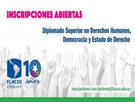 Pre inscripción del Diplomado Superior en DDHH FLACSO Uruguay