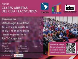 FLACSO Argentina: Jornadas de Metodología Cualitativa